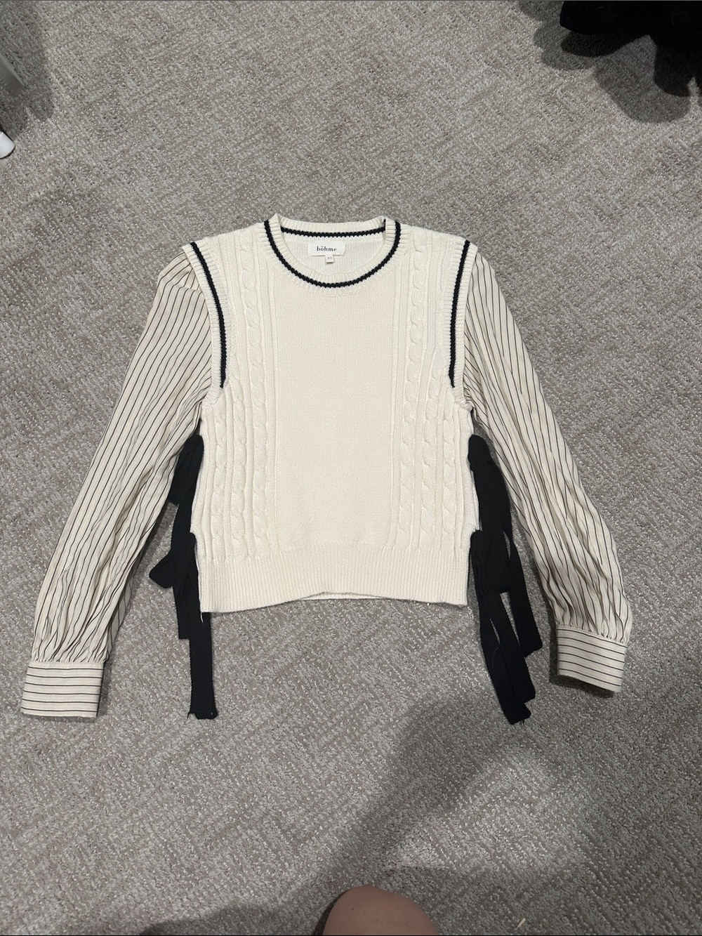Bohme sweater vest w/ sleeves